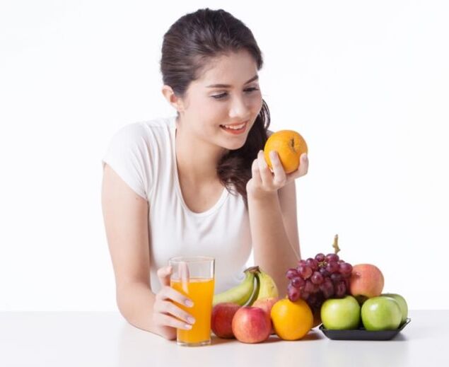 果物を食べる-膣に乳頭腫が現れるのを防ぐ